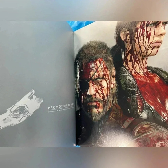 The Art of Metal Gear Solid V - Dark Horse - Hardcover-  Rare - Picture 15 of 16